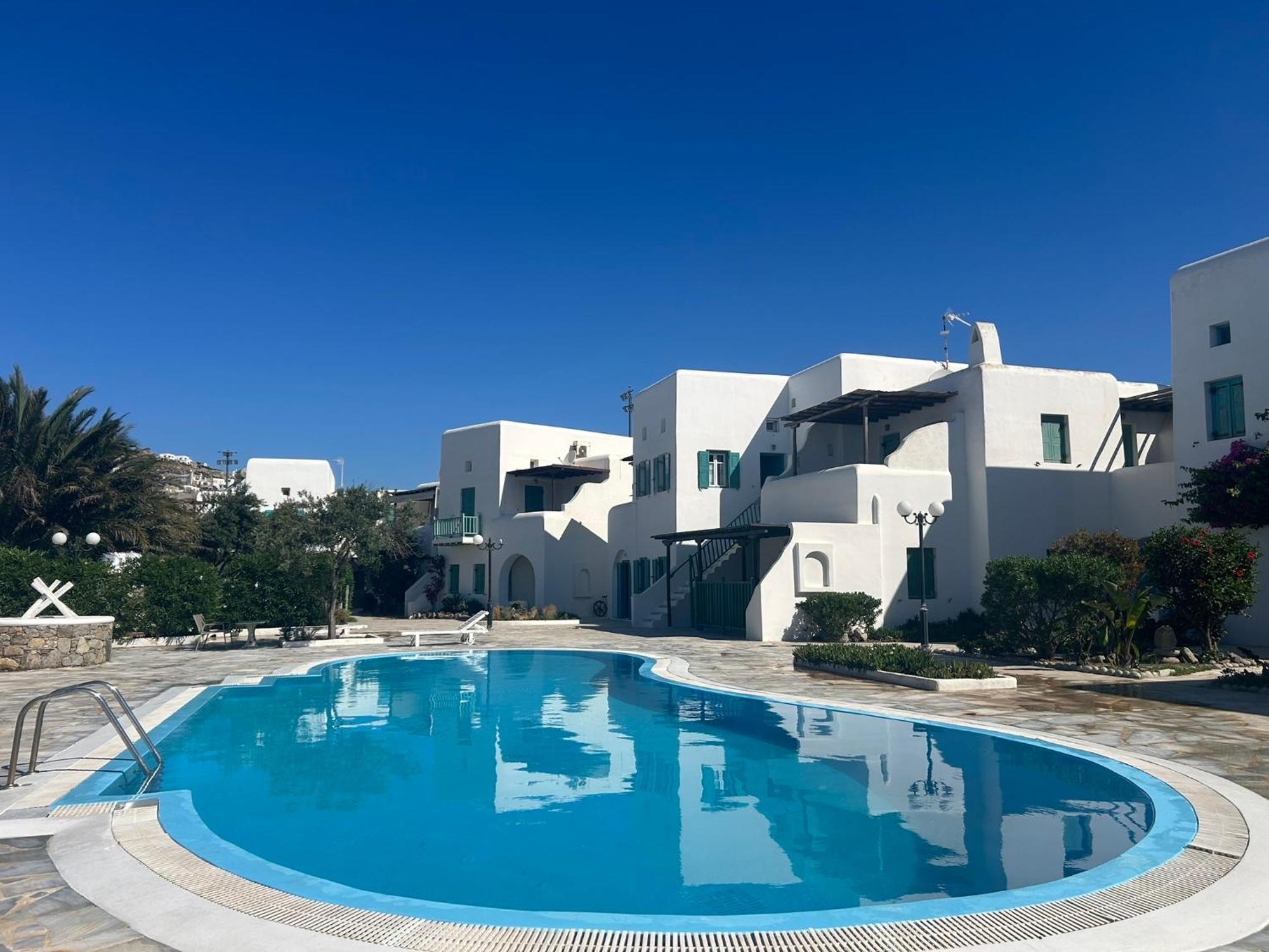 Villa Luxury House With Swimming Pool In Ornos  Exterior foto