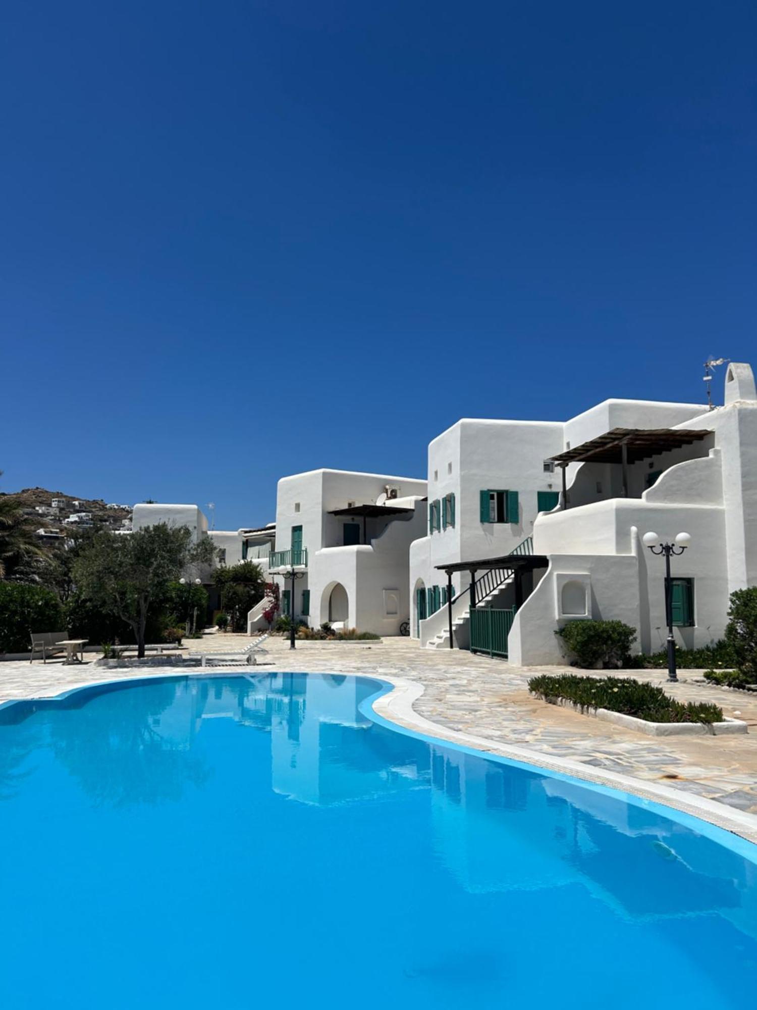 Villa Luxury House With Swimming Pool In Ornos  Exterior foto
