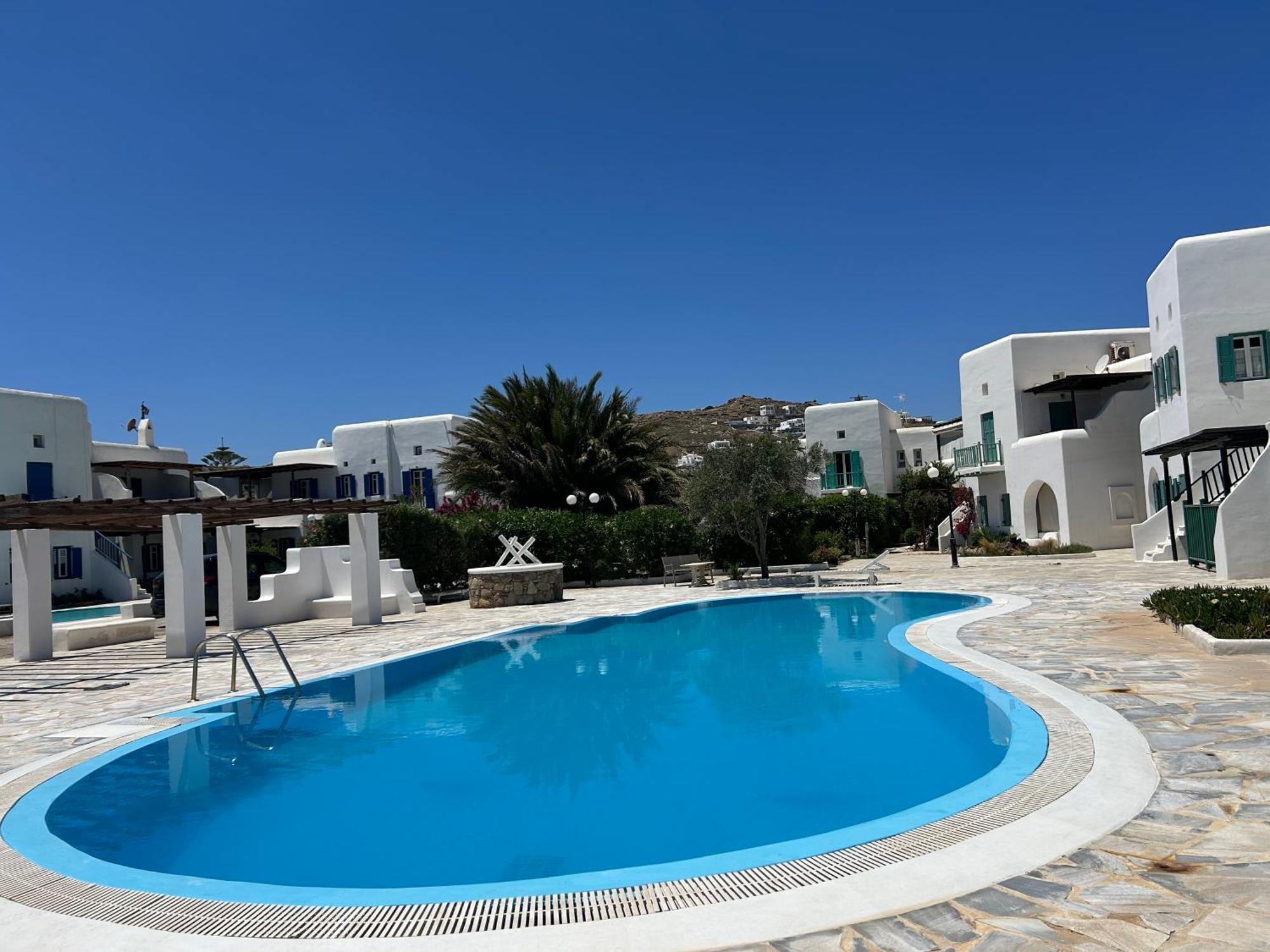 Villa Luxury House With Swimming Pool In Ornos  Exterior foto